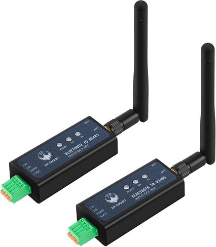 DX-CP24 RS485 إلى محول تسلسلي بلوتوث وحدة اتصال بلوتوث لاسلكية صناعية للتحويل، تغيير الجهاز السلكي إلى لاسلكي، يدعم بروتوكول Modbus، DC 5-36V لنظام Android/iOS in Kuwait