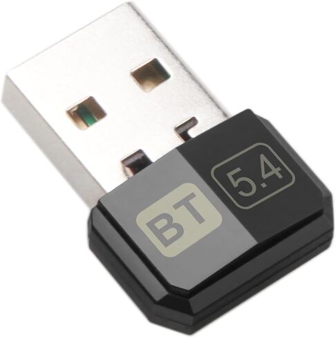 Bluetooth Adapter Pc, USB Bluetooth 5.4 Dongle Adapter for PC, Long Distance 328FT/100M Stick Driver Compatible with Computer Windows 11/10/8.1 in Saudi Arabia
