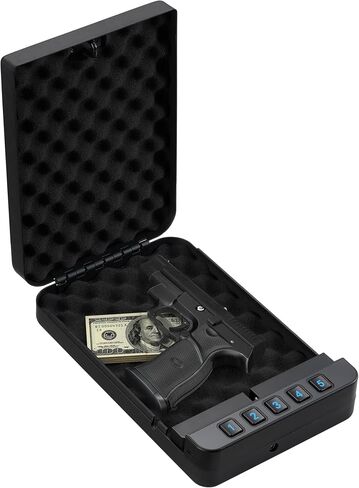 RPNB Car Gun Safe, Portable Gun Safe for Handgun,Small Pistol Safes in Saudi Arabia