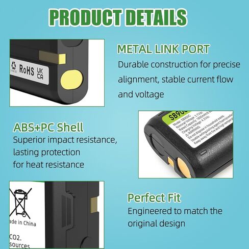SB900 Replacement Battery for Shure SB900C SB900B SB900B-A SB900A SB900A-IN, Compatible with P3RA P9RA+ P10R+ ULX-D QLX-D AD Series AD1 AD2 PSM300 PSM900 PSM1000 ULXD1 ULXD2 UR5 95A42465, 3.7V 1800mAh in Kuwait