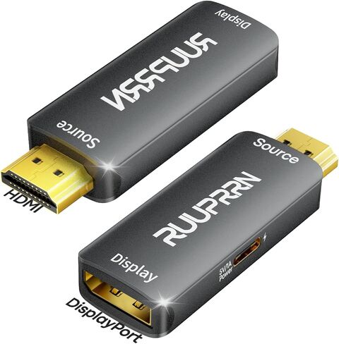 HDMI to DisplayPort Adapter (4K@60Hz, 2K/1080P@120Hz) Uni-Directional in Saudi Arabia