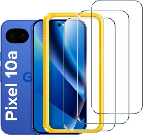 ivoler Screen Protector for Google Pixel 10a 6.3" Tempered Glass 3-Pack in Saudi Arabia