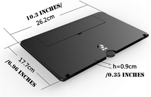 Mobile Phone Screen Magnifier,3D HD Mobile Magnifier Projector Screen for Movies,Videos, Foldable Phone Stand with Screen Amplifier,Supports All Smartphones (Black, 10in) in Saudi Arabia