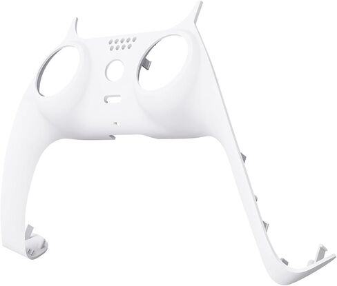 eXtremeRate White Decorative Trim Shell Compatible with p s 5 Controller, DIY Replacement Clip Shell, Custom Plates Cover Compatible with p s 5 Controller with Accent Rings in Saudi Arabia
