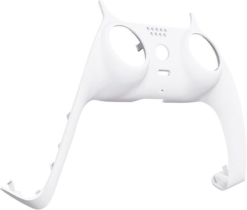 eXtremeRate White Decorative Trim Shell Compatible with p s 5 Controller, DIY Replacement Clip Shell, Custom Plates Cover Compatible with p s 5 Controller with Accent Rings in Saudi Arabia