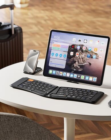 ProtoArc XK03 Ergonomic Foldable Keyboard for iPad, iPhone, Tablet, Laptop in Saudi Arabia