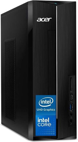 acer 2025 Aspire Business Desktop, Ultra-Quiet Design, 16GB Memory 512GB PCIe SSD, Intel Processor, Dual 4K Monitor Support, SD Card Reader, USB-C, Keyboard & Mouse, Windows 11 in Kuwait