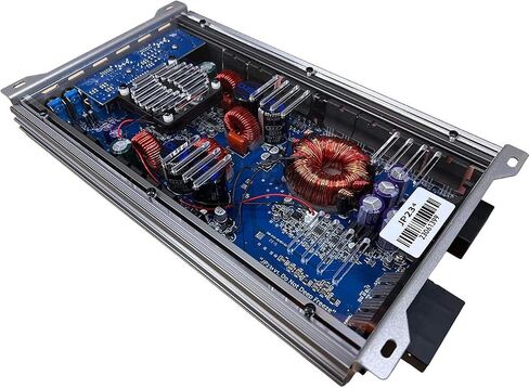 DOWN4SOUND JP234 Gray | 2000W 4-Channel Class D Car Audio Amplifier, 234W x 4 @ 14.4V - 4 ohms, 334W x 4 @ 14.4V - 2 ohms, Multi-Speaker System in Saudi Arabia