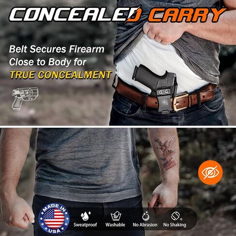Amberide Kydex IWB Holster for Glock Series Handguns in Saudi Arabia
