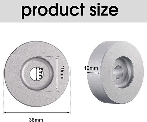 Kedok 45 RPM Adapter, for 7 Inch Vinyl Record Players and Technics Turntables, Solid Aluminum Dome 45 Adapter Silver in Kuwait