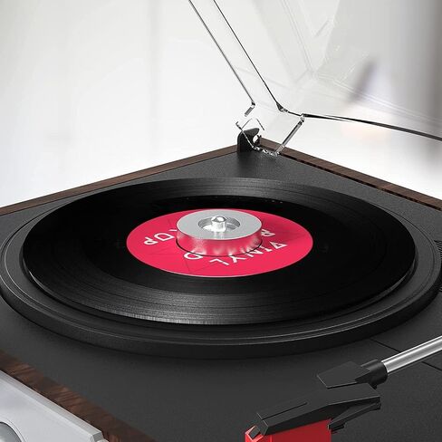Kedok 45 RPM Adapter, for 7 Inch Vinyl Record Players and Technics Turntables, Solid Aluminum Dome 45 Adapter Silver in Kuwait