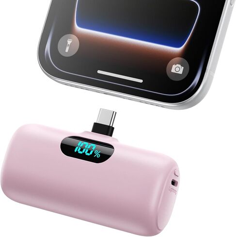 Mini Portable Charger Power Bank for iPhone 17/16/15 Series, 5000mAh PD USB C Cell Phone Portable Power,Travel Essentials Battery Pack for iPhone 17/17 Air/16/16 pro/15 Series/Android/Samsung Galaxy in Kuwait