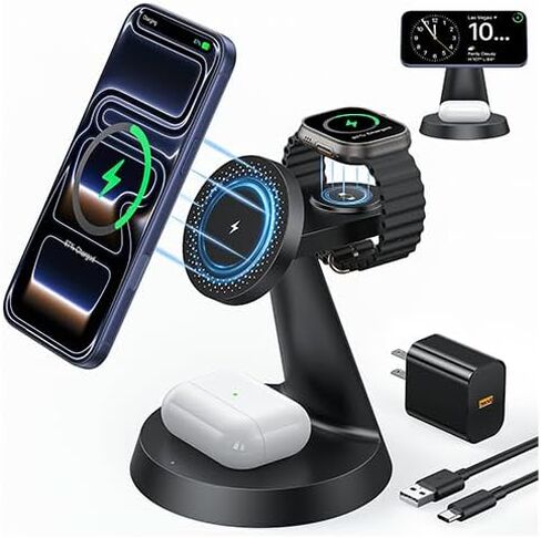 Meifigno 25W Fast 3 in 1 Charging Station for Apple Multiple Devices in Saudi Arabia
