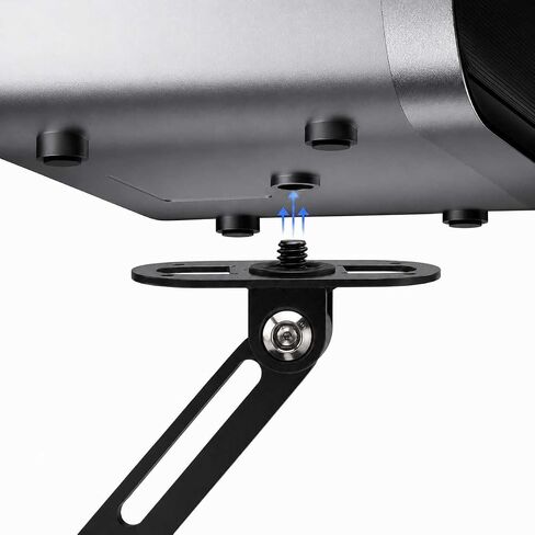 Salange Mini Projector Stand Table, Desktop Foldable Stand, Projector Ceiling Mount, Easy Setup with 180-Degree Adjustment, Compatible with Most Projectors for Home,Outdoor,Office（ 2026 Upgrade in Saudi Arabia