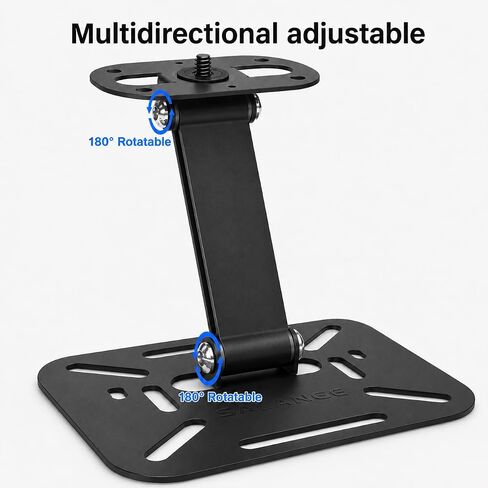 Salange Mini Projector Stand Table, Desktop Foldable Stand, Projector Ceiling Mount, Easy Setup with 180-Degree Adjustment, Compatible with Most Projectors for Home,Outdoor,Office（ 2026 Upgrade in Saudi Arabia