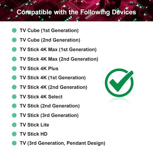 Replacement Voice Amazon Remote Control Compatible with Firestick-AMZ TV in Saudi Arabia