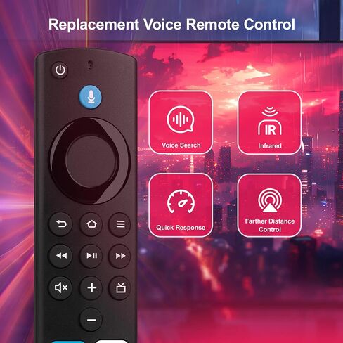Replacement Voice Amazon Remote Control Compatible with Firestick-AMZ TV in Saudi Arabia