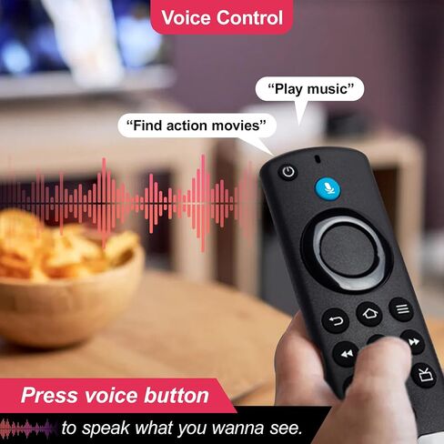 Replacement Voice Amazon Remote Control Compatible with Firestick-AMZ TV in Saudi Arabia