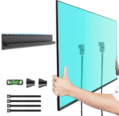 Aquzee No Stud TV Wall Mount for 32-70 TVs, No Drill TV Mount up to 130 lbs in Saudi Arabia