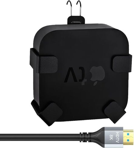 IFCASE Wall/Under Desk/Back of TV Mount Compatible with All Apple TV Generations (Including All 4K Models) in Kuwait