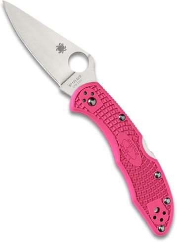 Spyderco Delica 4 Lightweight Folding Pocket Knife, PlainEdge in Saudi Arabia