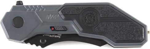Smith & Wesson M&P SWMP1B 7.1in High Carbon S.S. Folding Knife with 2.9in Clip Point Blade and Aluminum Handle for Tactical, Survival and EDC in Saudi Arabia