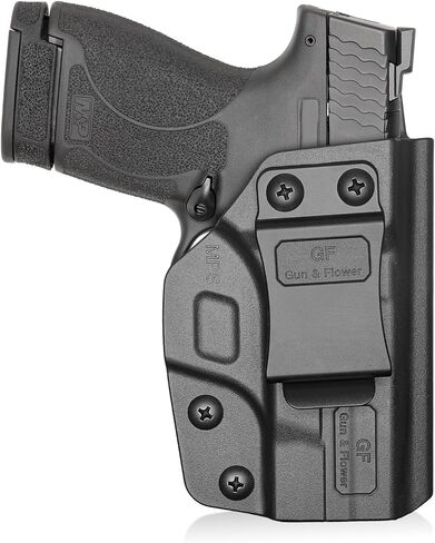 M&P Shield Plus 9mm Holster - Fit S&W M&P Shield Plus، M&P Shield M2.0، M&P Shield (الأصلي / 1.0)، Adj. الاحتفاظ، IWB/OWB متاح، اليد اليمنى in Kuwait