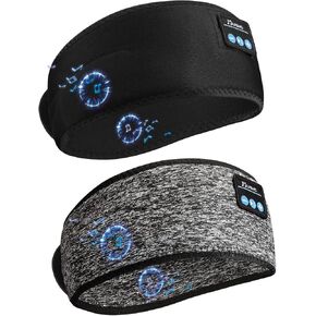 Adjustable Sleeping Headphones 2PCS Hook-and-Loop Bluetooth Headband in Saudi Arabia
