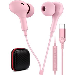 USB C Headphone for Samsung S26 S25 FE S24 A16 A17 Z Wired Earbuds Magnetic in Saudi Arabia