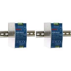 NDR-240-24 24V 10 Amp 240W Industrial DIN Rail Power Supply Input Voltage 100 to 240 Built-in Active PFC Function in Saudi Arabia
