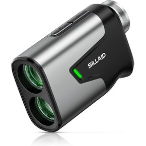 Golf Rangefinder with Slope, 23mm Large Objective Lens Laser Rangefinder, 0.02s Fast Measurement, 7X Magnification, USB-C Rechargeable Golf Range Finders for Golf & Tournament Legal in Saudi Arabia