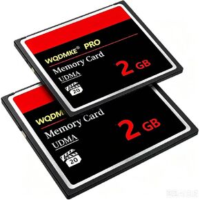 2 Pack 2GB CF Memory Card High Performance Industrial CF Type I Card for Industrial Equipment and Vintage Digital Cameras in Kuwait