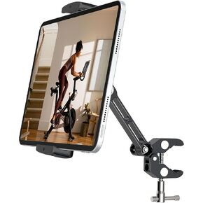 Aluminium Tablet Mount Clamp for Spin Bike, Stationary Bicycle, Treadmill in Saudi Arabia