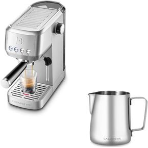 CASABREWS Professional Espresso Maker Cappuccino Machine with Steam Milk Frother Milk Frothing Pitcher in Saudi Arabia