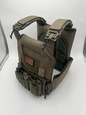 Redemption Crusader 3.0 Molle Quick Release Buckles Tactical Airsoft Vest (XL) in Kuwait