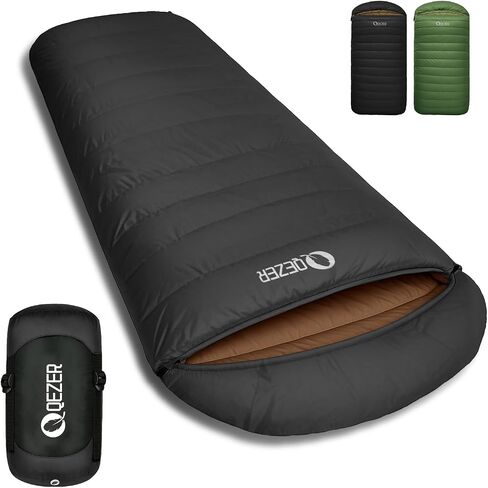 XL Down Sleeping Bag for Adults, 600 Fill Power Backpacking in Kuwait