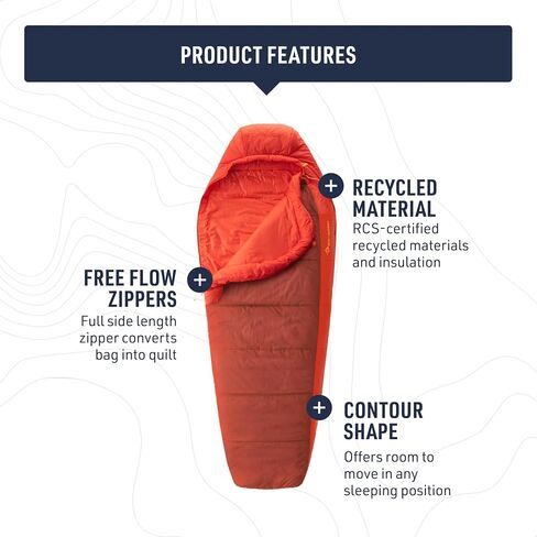 Sea to Summit Hamelin Synthetic Sleeping Bag, 30-Degree, Regular in Saudi Arabia