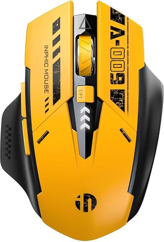 INPHIC Upgraded Silent Rechargeable Wireless Mouse, 12800 DPI Gaming Mouse in Kuwait