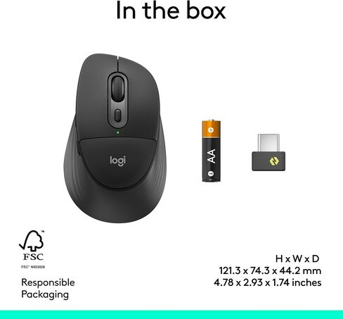 Logitech Signature Comfort Plus M850 L for Business Wireless Mouse in Saudi Arabia