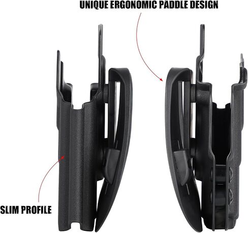 OWB Holster Compatible with Smith & Wesson M&P Shield X, Kydex Optic Cut in Saudi Arabia