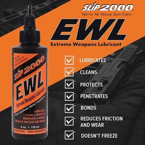 Slip 2000 EWL الاصطناعية CLP Gun Lube، مادة تشحيم للأسلحة القصوى، رذاذ 16oz in Kuwait
