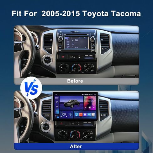 11.5 Inch 8 Core 4GB+64GB Car Radio Stereo for Toyota Tacoma 2005-2015 in Saudi Arabia