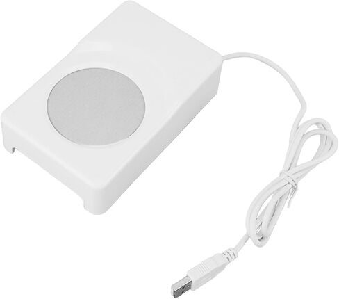 Jiawu USB Beverage Warmer Cooler 10-45°C Dual Use Mug Heating Cooling Pad, Compact Portable Cup Warmer Cooler for Home Car Office, Cosmetics Refrigeration Plate in Saudi Arabia