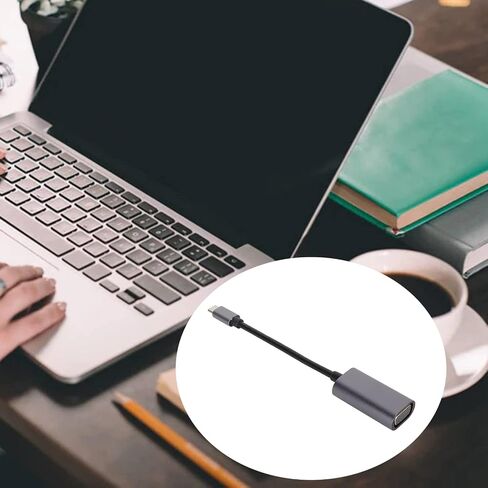 Fabater USB C to VGA Adapter Cable 1080P Supported Anti Slip Design Aluminium Alloy for Laptop Phone Tablet, Type C to VGA Compatible with Pro Air Pro Book XPS in Saudi Arabia