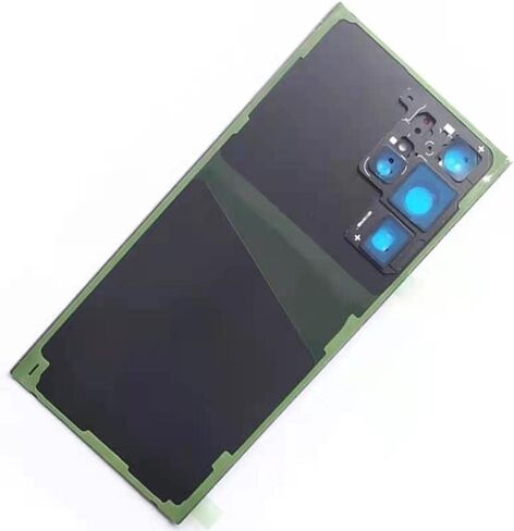 Galaxy S22 Ultra Back Glass Cover Replacement Waterproof Housing Door with Camera Glass Lens and Tape Parts for Galaxy S22 Ultra S908 +Tools (Phantom Black) in Saudi Arabia