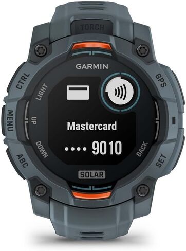 Garmin Instinct® 3 45mm, Solar Charged Display, Rugged Outdoor GPS Smartwatch, Metal-Reinforced Bezel, Built-in Flashlight, Spark Orange (Renewed) in Saudi Arabia
