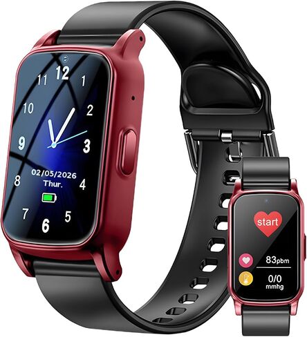 Fall Detection Smart Watch for Seniors with GPS Tracking, SOS Alert, Waterproof Fitness Tracker for Dementia/Alzheimer’s, 4G Safety in Saudi Arabia