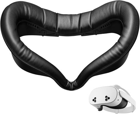 SUPERUS for Quest 3S Face Pad Cover Facial Interface, Soft PU Face Cushion Pad Compatible with Meta/Oculus Quest 3S Accessories, Fully Integrated Anti-Light Leakage Design (Not Fit Quest 3) in Saudi Arabia