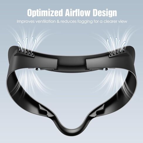 SUPERUS for Quest 3S Face Pad Cover Facial Interface, Soft PU Face Cushion Pad Compatible with Meta/Oculus Quest 3S Accessories, Fully Integrated Anti-Light Leakage Design (Not Fit Quest 3) in Saudi Arabia