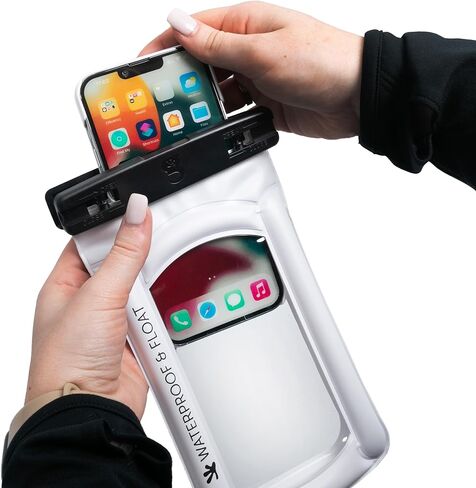 geckobrands Float Phone Dry Bag - Waterproof & Floating Phone Pouch – Fits Most iPhone and Samsung Galaxy Models in Saudi Arabia
